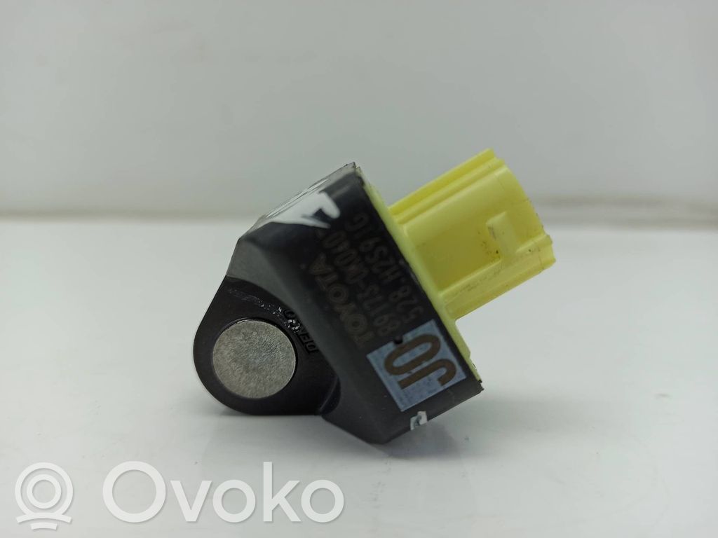 Toyota Hilux (AN120, AN130) Sensor impacto/accidente para activar Airbag 
