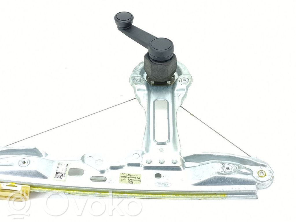 Ford Focus Rear window lifting mechanism without motor 