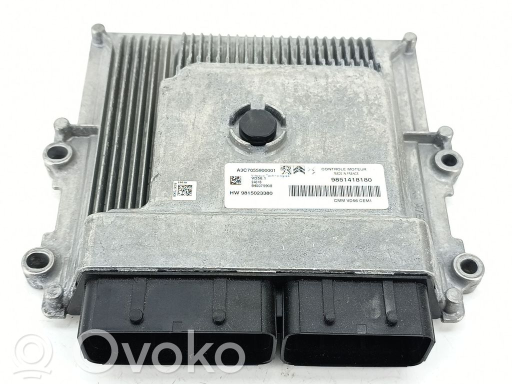 Peugeot 408 II Engine control unit/module 