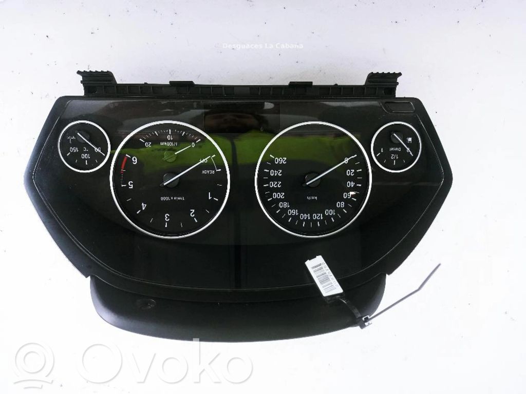BMW 3 F30 F35 F31 Speedometer (instrument cluster) 