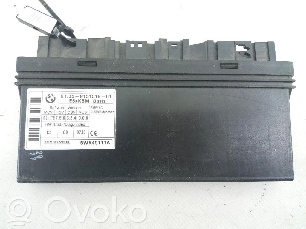 Autres unités de commande / modules   6135915151601