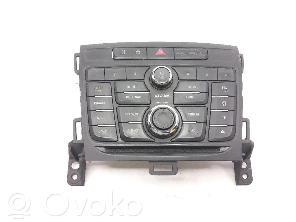 Opel Zafira C Radio/CD/DVD/GPS head unit 