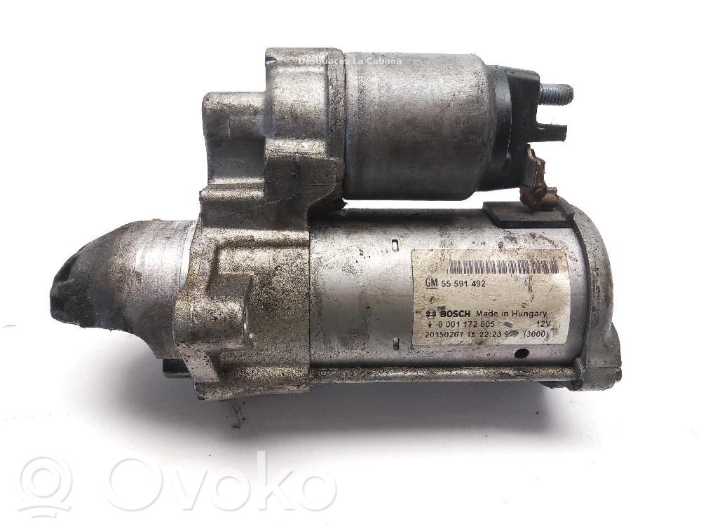 Motor de arranque   GM55591492,0001172605