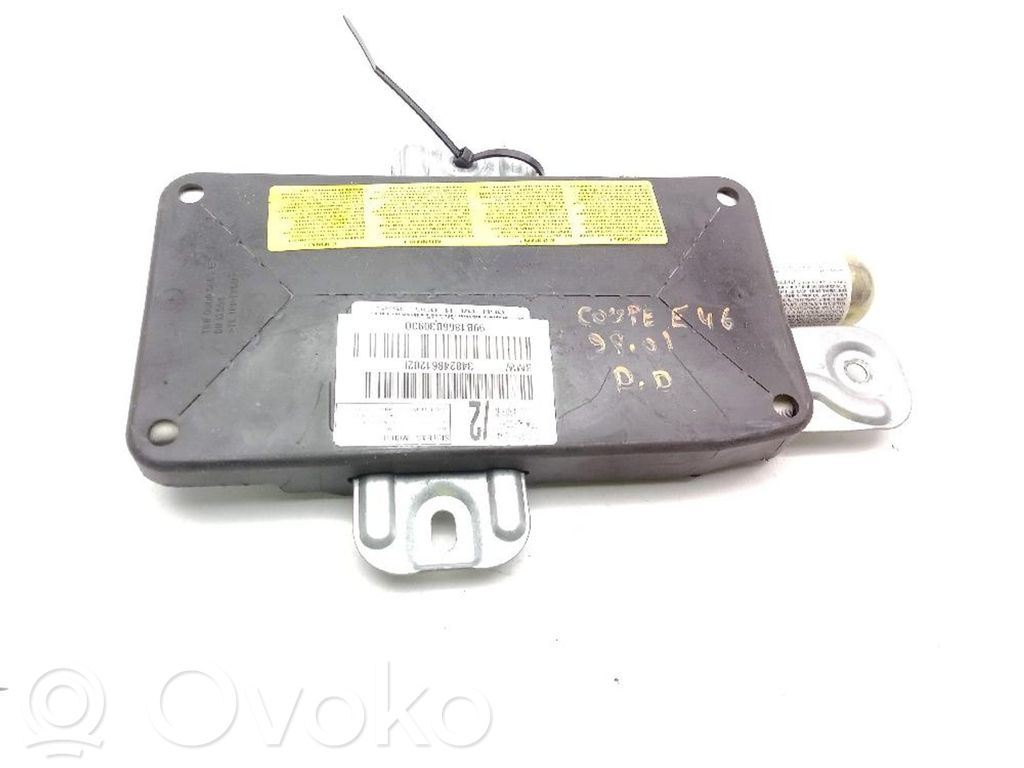 BMW 3 E46 Priekinių durų oro pagalvė 