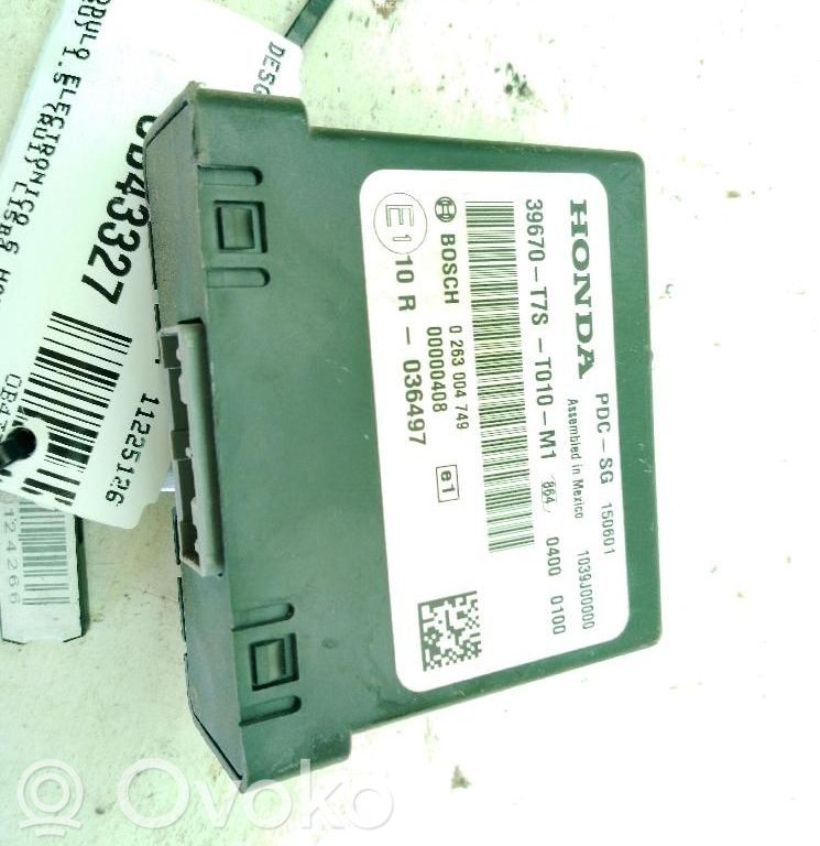 Autres unités de commande / modules   39670T7ST010M1