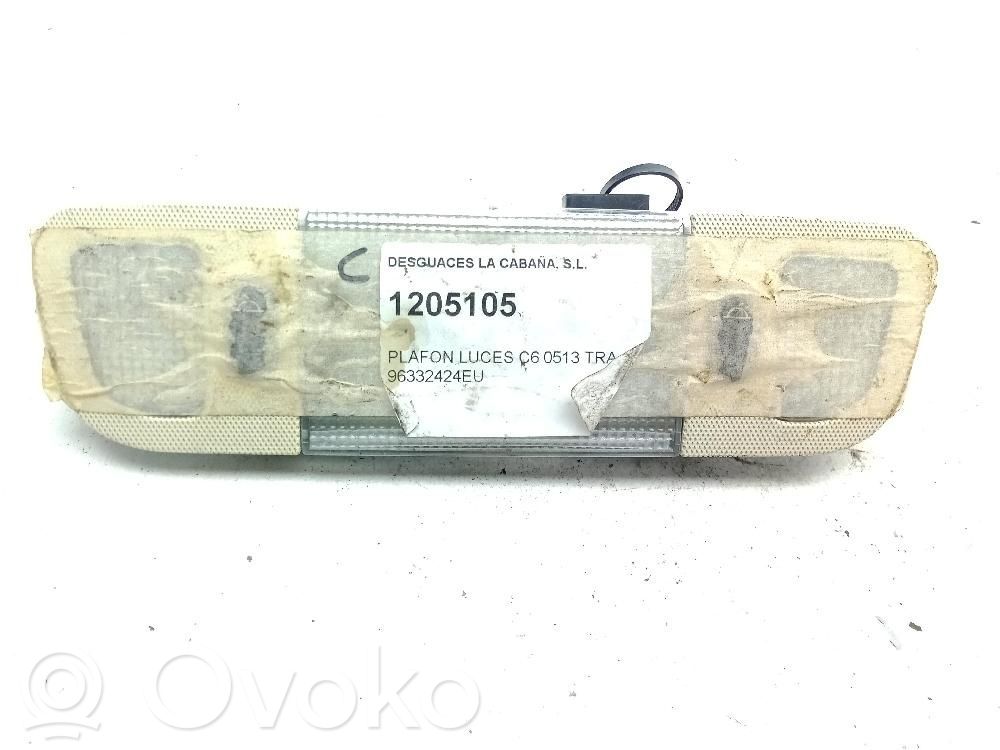 Citroen C6 Placa protectora/protector antisalpicaduras motor 