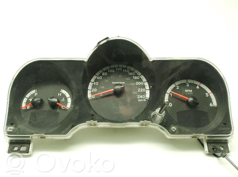 Dodge Nitro Geschwindigkeitsmesser Cockpit 