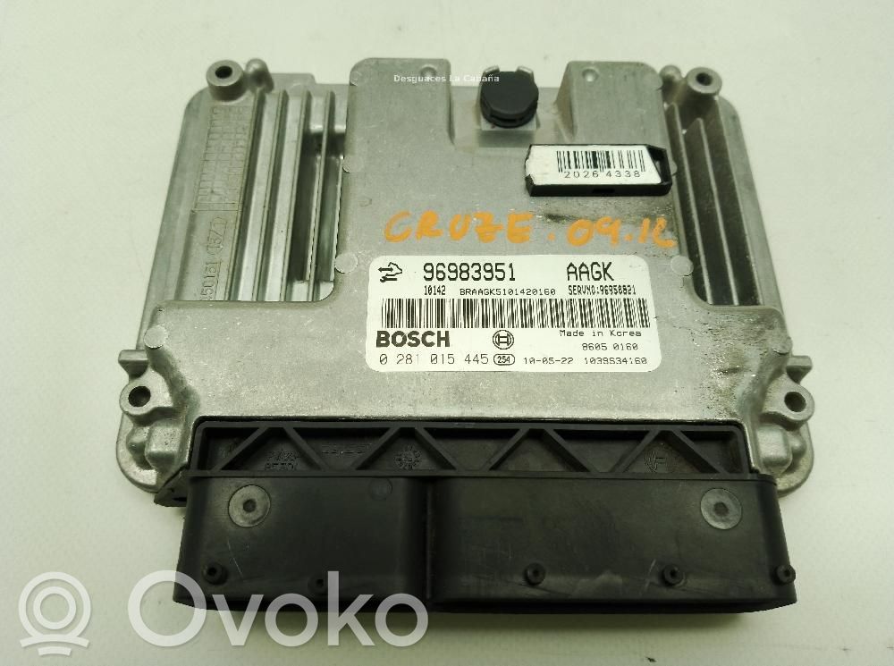 Chevrolet Cruze Alte unități/module de control 