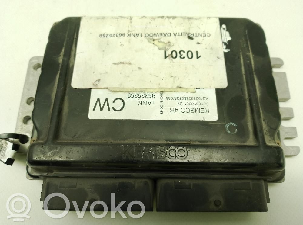 Daewoo Matiz Other control units/modules 