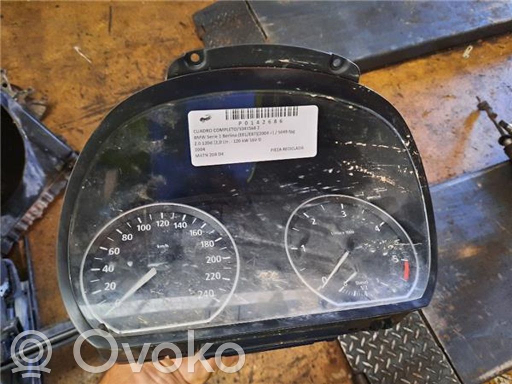 BMW 1 E81 E87 Tachimetro (quadro strumenti) 
