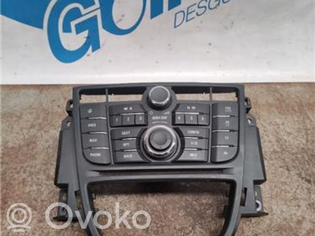 Opel Meriva B Unidad delantera de radio/CD/DVD/GPS 