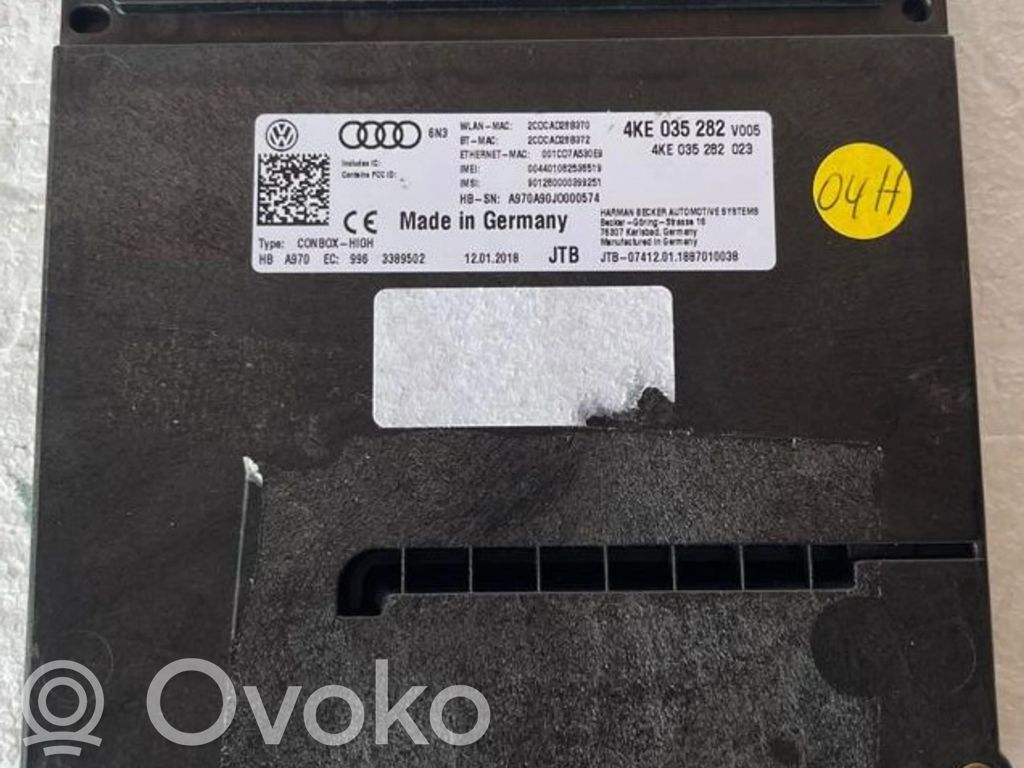 Audi A6 S6 C8 4K Другие блоки управления / модули 