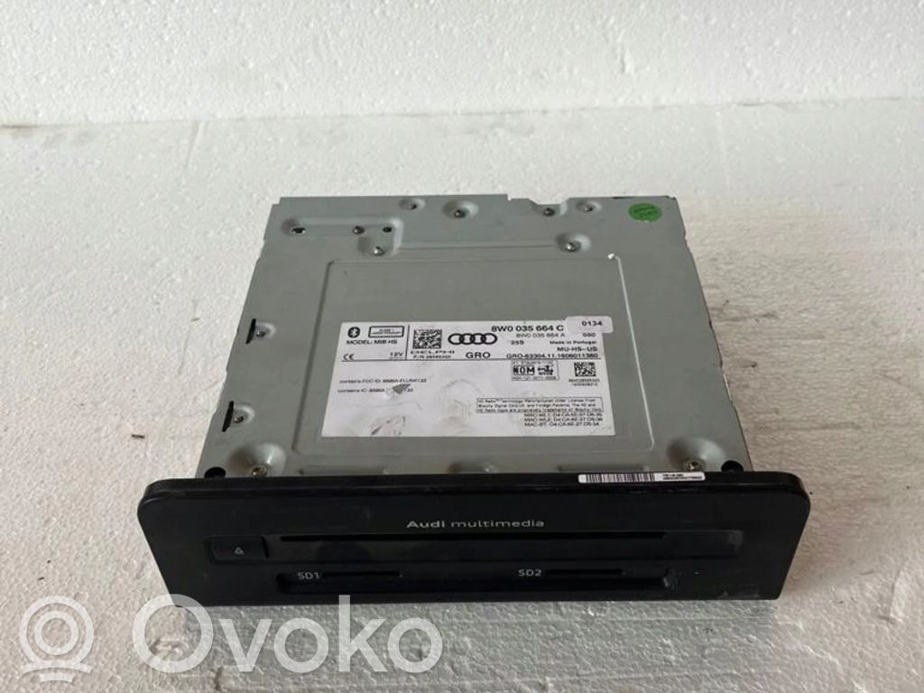 Audi A4 S4 B9 CD / DVD Laufwerk Navigationseinheit 