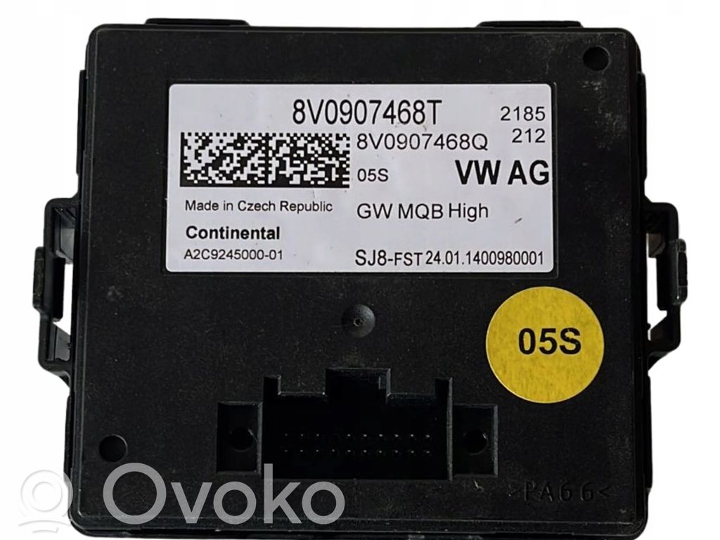Módulo de control Gateway   8V0907468T