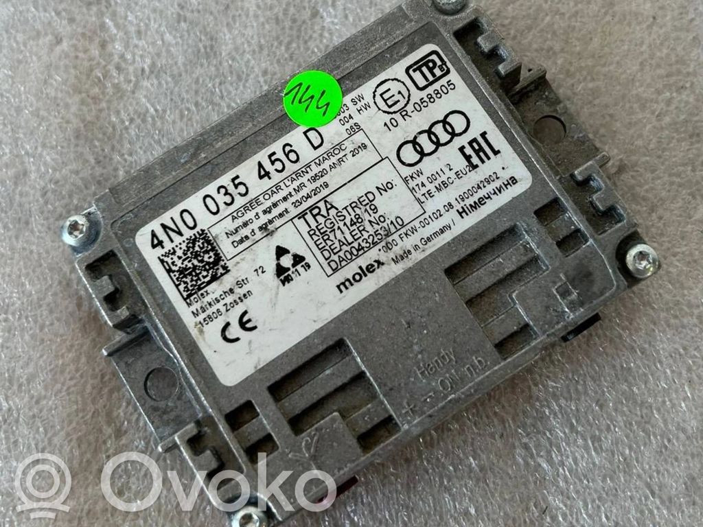 Other control units/modules   4N0035456D