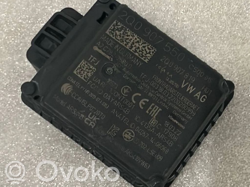 Volkswagen PASSAT B8 Sensor de radar Distronic 