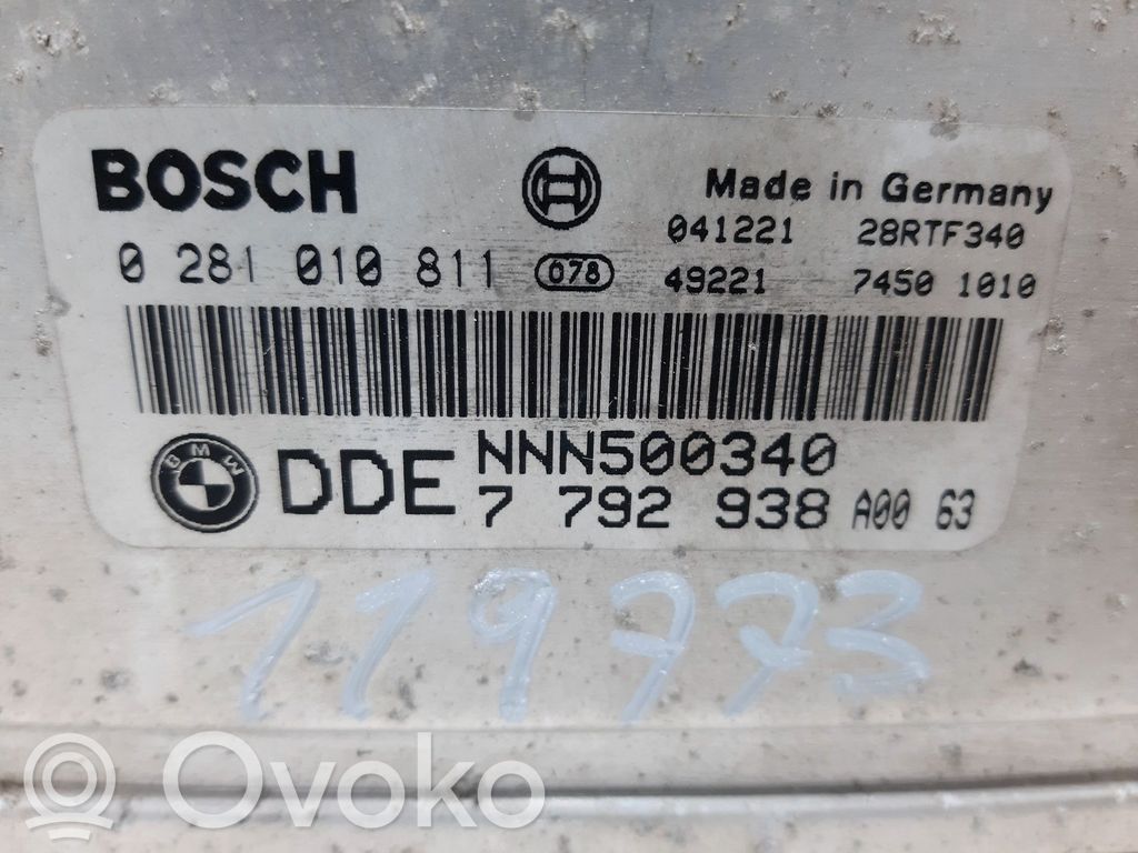 Engine control unit/module   DDE7792938,119773