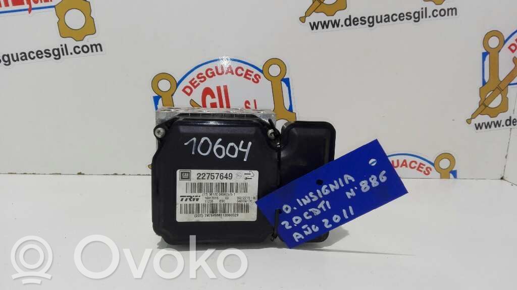 Bomba de ABS   22757649,10604
