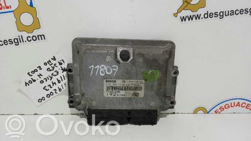 Engine control unit/module   73501236,R24246684611807,73501236