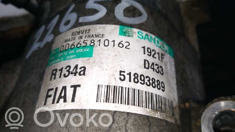 Ilmastointilaitteen kompressorin pumppu (A/C)   51893889,22650