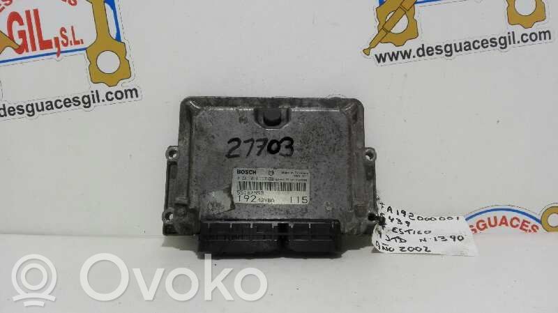 Fiat Stilo Engine control unit/module 
