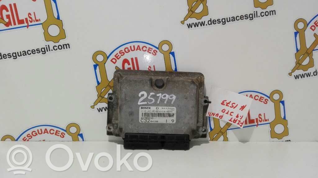 Fiat Punto (188) Unidad de control/módulo del motor 