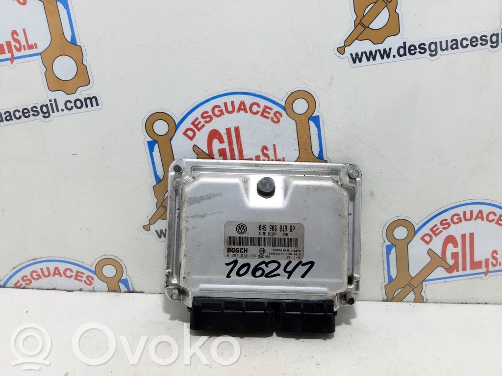 Engine control unit/module   045906019BP,106241
