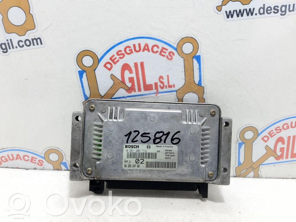 Peugeot 206 Unitate/modul de control motor 