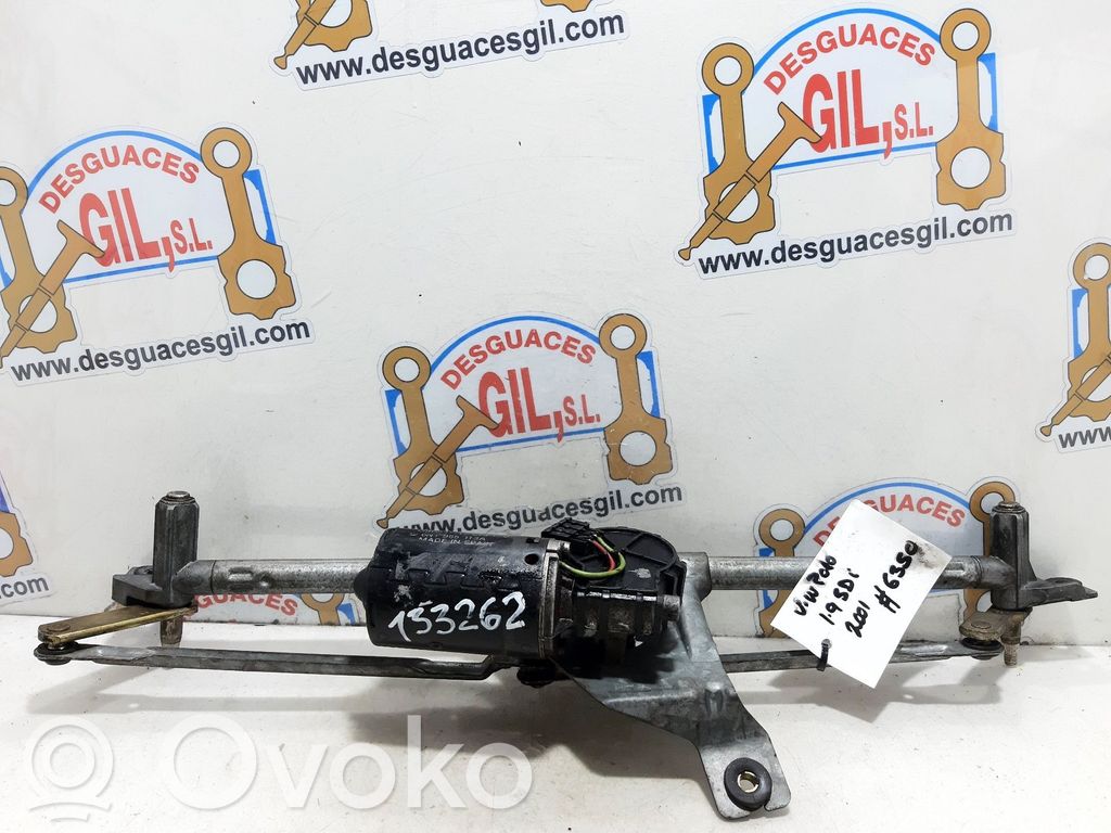 Mechanizm i silniczek wycieraczek szyby przedniej / czołowej   6N1955113A,133262