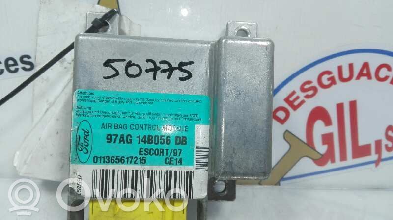 Airbag control unit/module   97AG14B056DB,50775