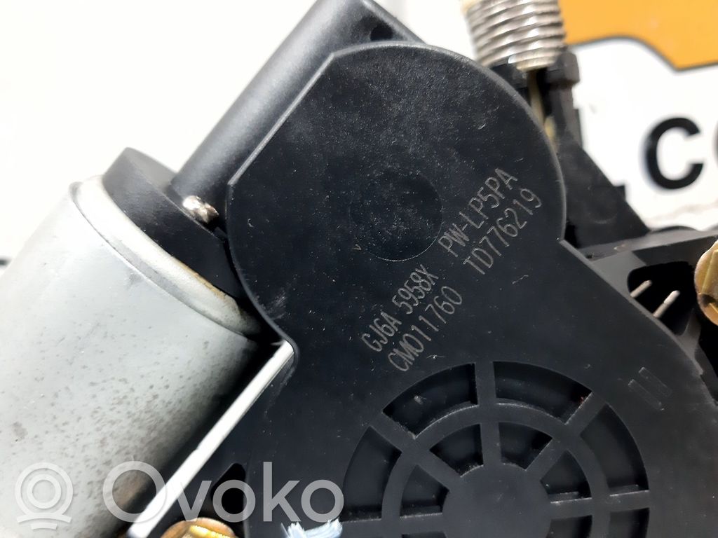 Regulador manual de la ventanilla trasera   GJ6A5958X,127667
