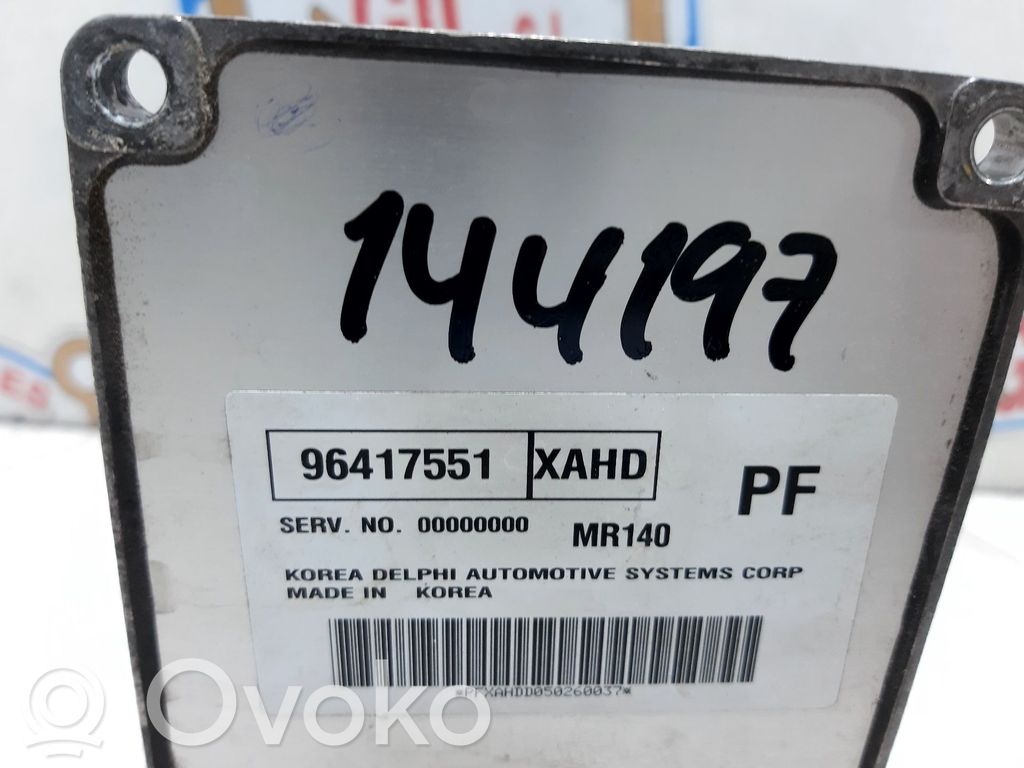 Engine control unit/module   96417551,144197