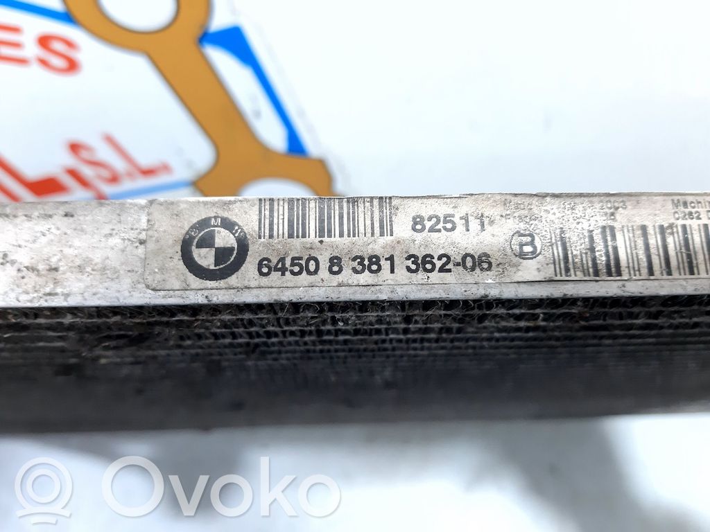 A/C cooling radiator (condenser)   6450838136206,145819