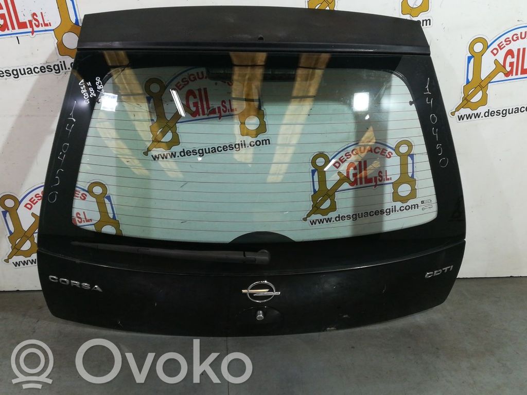 Opel Corsa C Tylna klapa bagażnika 