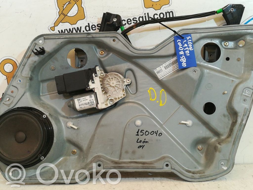 Seat Leon (1M) Elektryczny podnośnik szyby drzwi przednich 