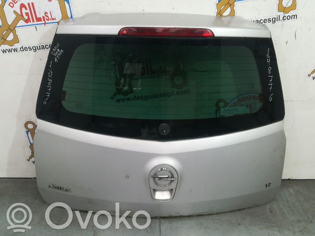 Opel Agila B Tylna klapa bagażnika 