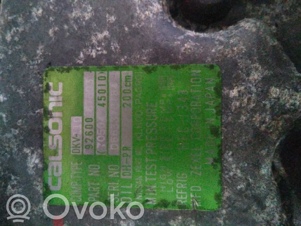 Nissan Micra Air conditioning (A/C) compressor (pump) 
