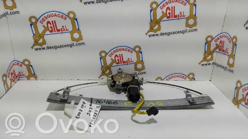 Daewoo Leganza Regulador manual de la ventanilla trasera 