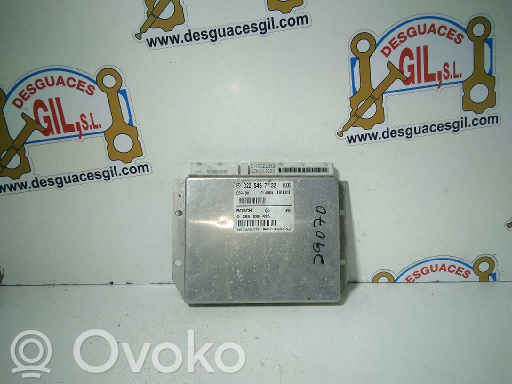 Mercedes-Benz A W168 Sterownik / moduł ABS 