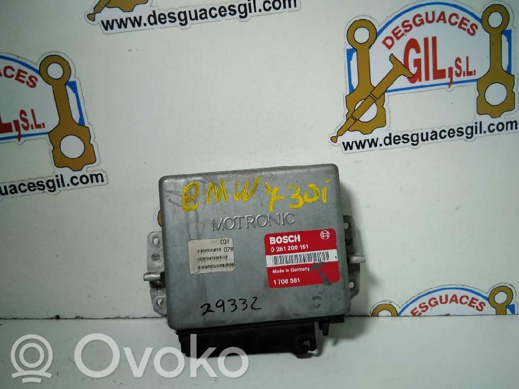 BMW 7 E32 Engine control unit/module 