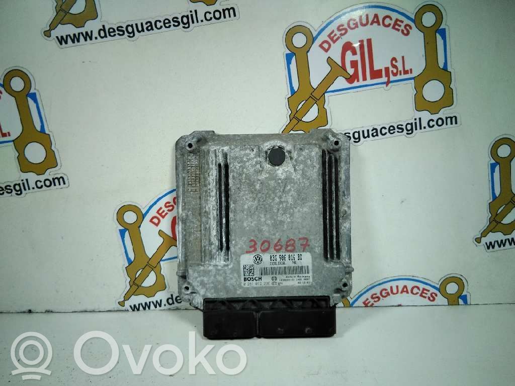 Skoda Octavia Mk2 (1Z) Sterownik / Moduł ECU 