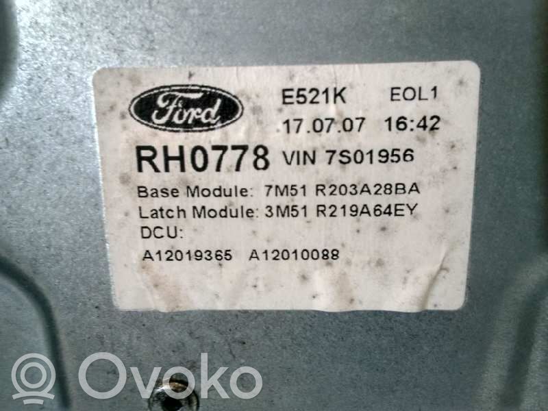 Ford Focus C-MAX Etuoven ikkunan nostin moottorilla 