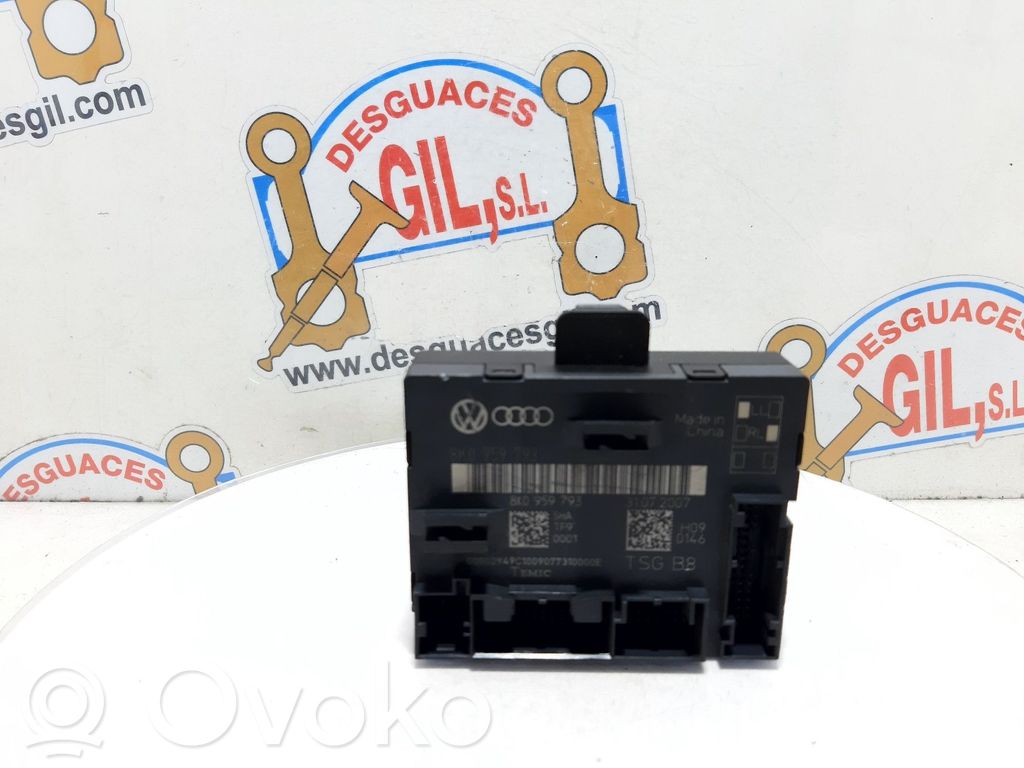Audi A4 S4 B8 8K Unidad de control/módulo del bloqueo de puertas 
