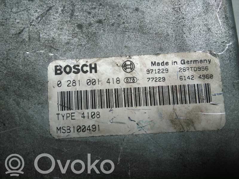 Engine control unit/module   MSB100491,43763