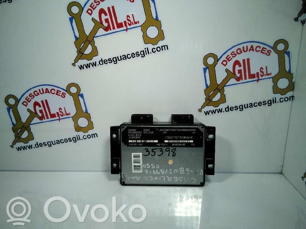 Engine control unit/module   9650359580,35398