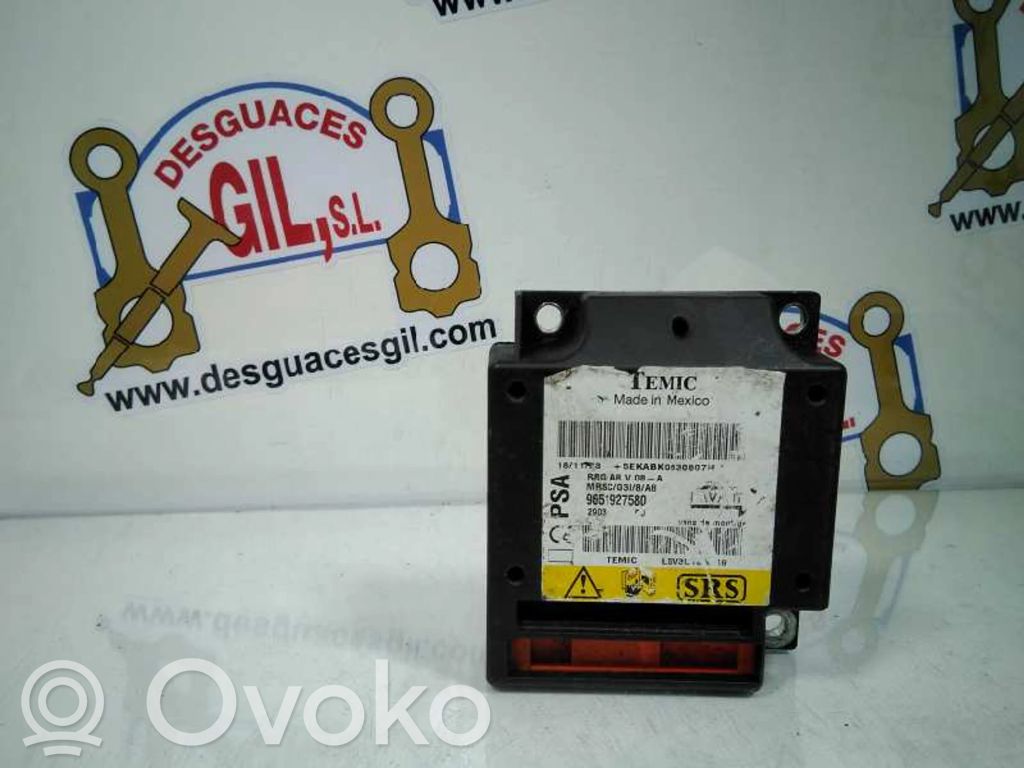 Airbag control unit/module   9651927580,48554