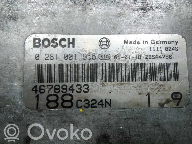 Fiat Punto (188) Sterownik / Moduł ECU 