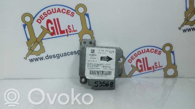 Opel Astra G Sterownik / Moduł Airbag 