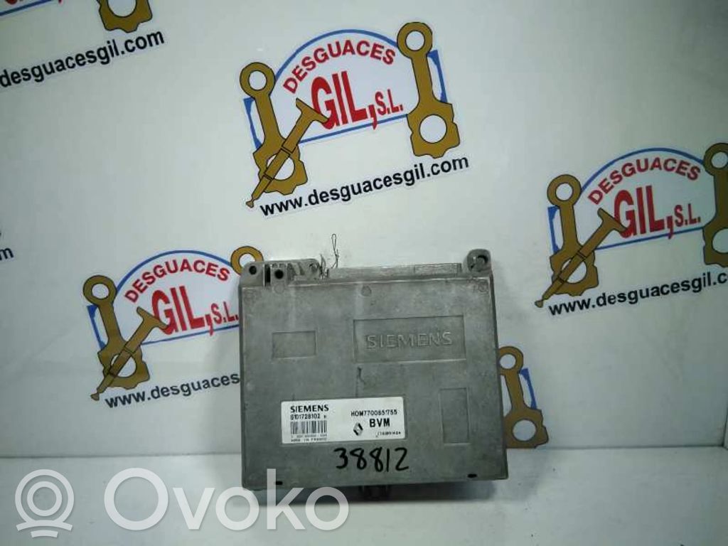 Engine control unit/module   7700861454,38812