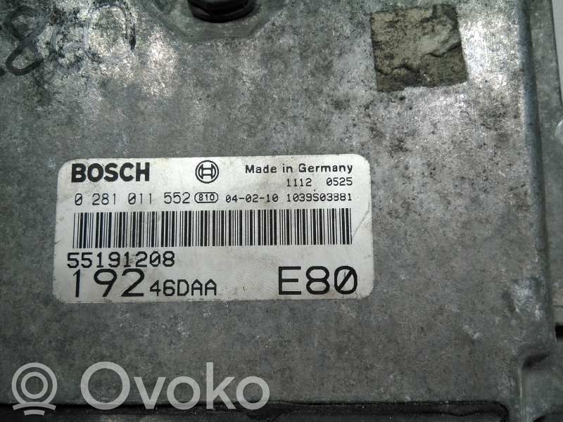 Fiat Stilo Sterownik / Moduł ECU 